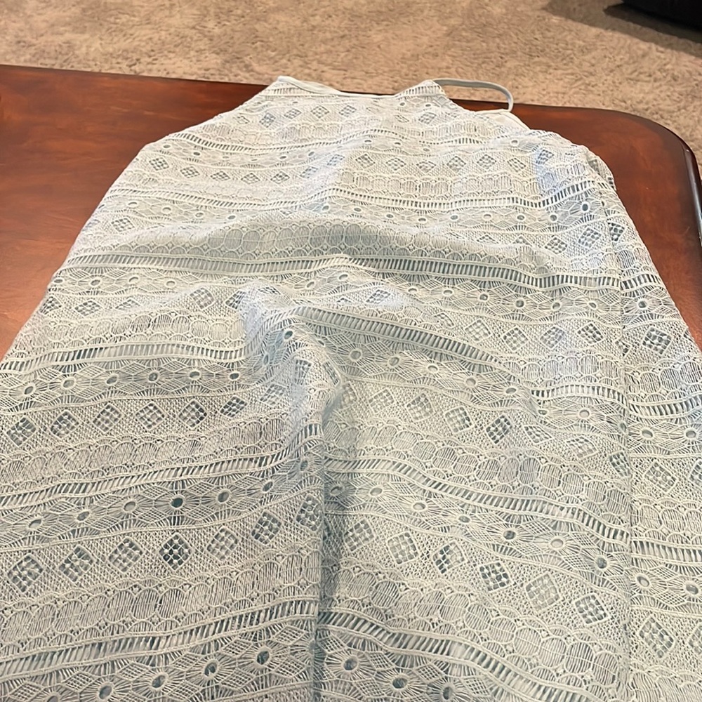 Blue sun dress